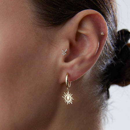 Sun Rise Sallantılı Küpe