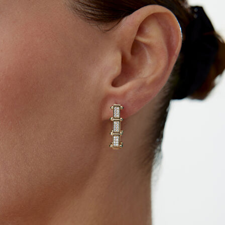 Green İskelet Ataç Küpe