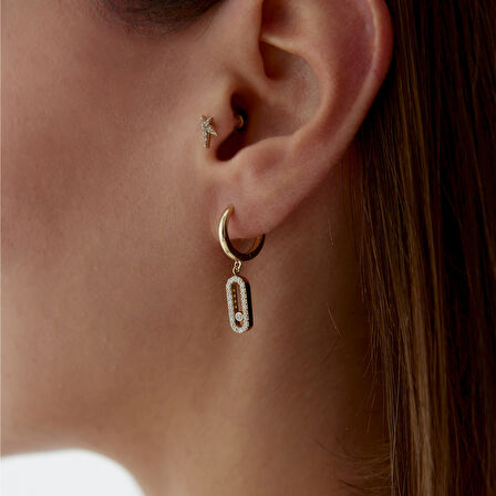 Swing Glow Sallantılı Küpe