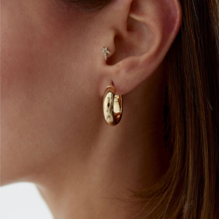 6.00 mm Bold Calua Halka Küpe