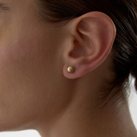 Large Gleam Dot Küpe