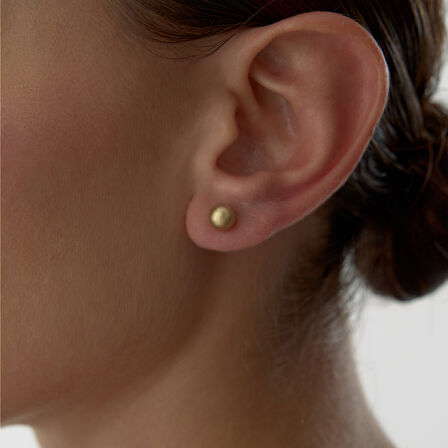 Large Gleam Dot Küpe