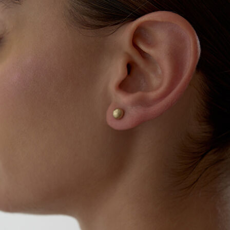 Medium Gleam Dot Küpe