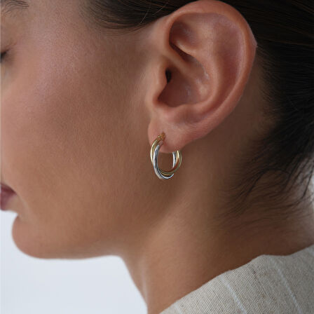 İki Renkli Solire Küpe