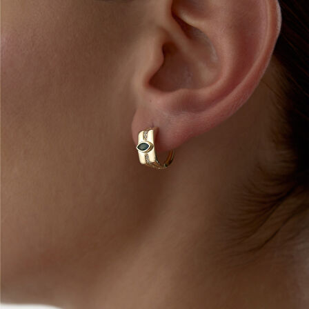 Glitter Taşlı Küpe