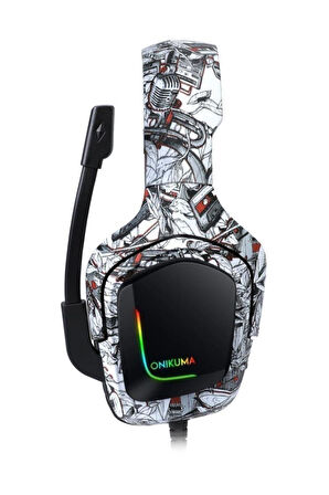 Onikuma K20 Gaming Kulaklık Kamuflaj Gri