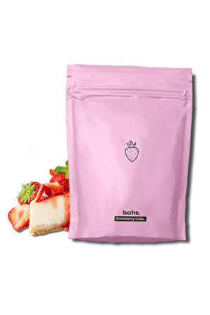 BAHS PROTEİNLİ ÖĞÜN TOZU - STRAWBERRY CAKE 600GR - 10 SERVİS