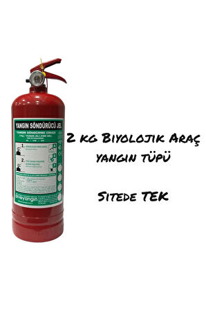 ZİRVE YANGIN 2 KG BİOLOJİK YANGIN TÜPÜ - TÜVTÜRK UYUMLU
