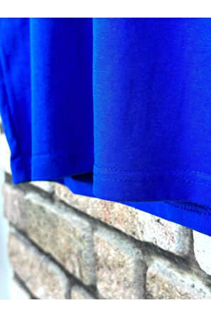 Erkek Yılan Baskılı Oversize Bisiklet Yaka T-Shirt