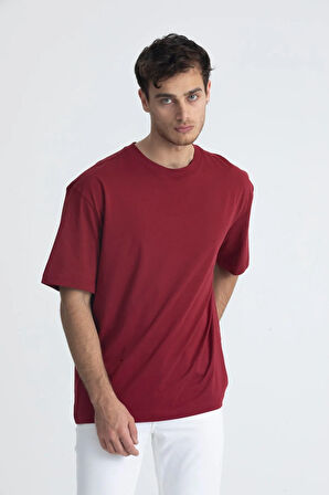 Oversize Basic T-shirt Beyaz