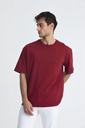 Oversize Basic T-shirt Beyaz