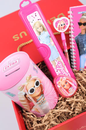 Dekomus Ile Barbie Özel Kutulu Lisanslı Full Okul Seti