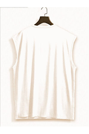 Erkek  City Baskılı Oversize T-shirt