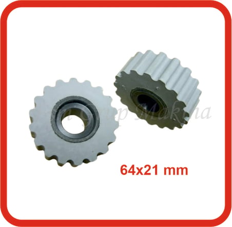 Kenar Bantlama Makinası Üst Baskı Tekeri 64X21MM