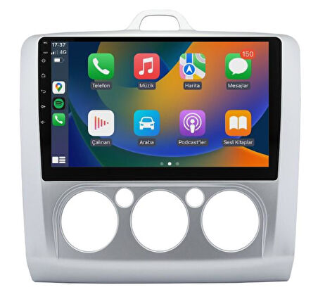 Ford Focus 2 Android Multimedya Sistemi analog klima  (2006-2011) clarion 4/64