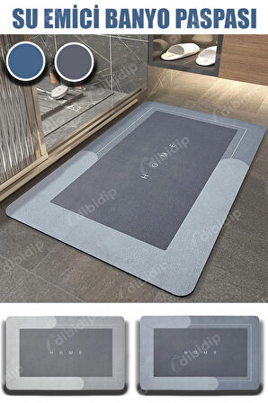 🚀SU EMİCİ MAVİ BANYO PASPASI
