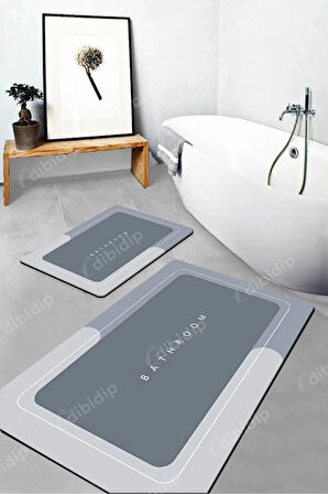 🚀SU EMİCİ MAVİ BANYO PASPASI