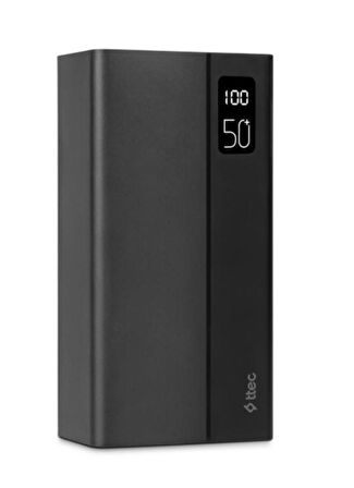 Ttec Şarj Akım Korumalı Led Ekran Dev Kapasite 20W 50.000 mAh Powerbank İphone Samsung Huawei Şarj Powerbank