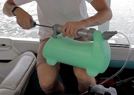 Marinapro™ yağ değiştirme sistemi 36 litre kapasite 