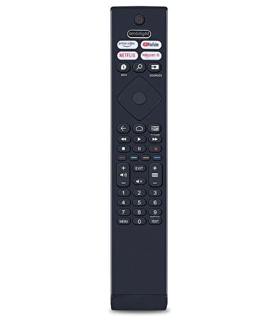 Philips 65OLED848/12  İle Uyumlu Android Tv Kumanda-Mikrofonsuz