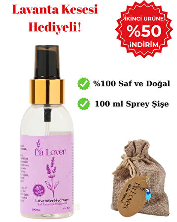 Lavanta Hidrosolü %100 Doğal ve Saf | 100 ml