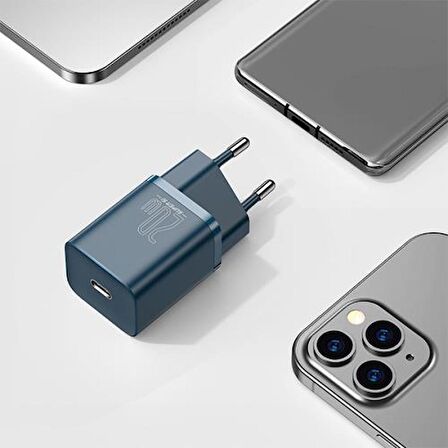 Baseus Super Şarj Akıllı Çip 20W Pd Type-C Şarj Başlığı İphone 11 12 13 14 15 Pro Max Şarj Başlık