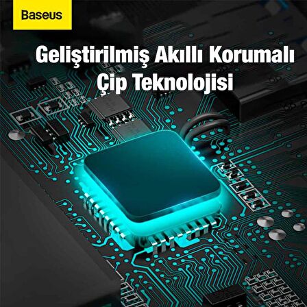 Baseus Type-C Çoklayıcı Dönüştürücü 4in1 100W Type-C HUB RJ45 USB 3.0 Type-C Ethernet Dönüştürücü Hub