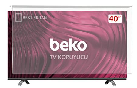 Beko B40 C 685 AE Tv Ekran Koruyucu - Beko 40" inç Tv Ekran Koruyucu Beko B40 C 685 A