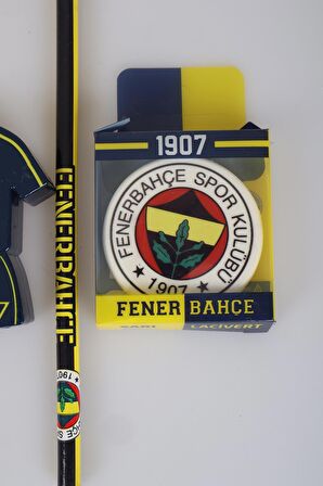 LİSANSLI FENERBAHÇE KURŞUN KALEM, SİLGİ VE FORMA TASARIM KALEMTRAŞ SETİ 