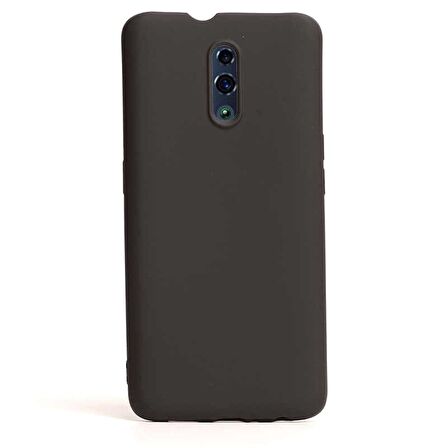 Gpack Oppo Reno Kılıf Premier Silikon Esnek KorumaNano Glass