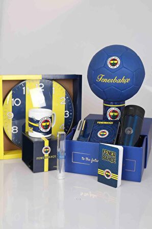 LİSANSLI FENERBAHÇE "PREMIUM FULL + FULL SET" DUVAR SAATİ İLE 