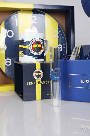 LİSANSLI FENERBAHÇE "PREMIUM FULL + FULL SET" DUVAR SAATİ İLE 