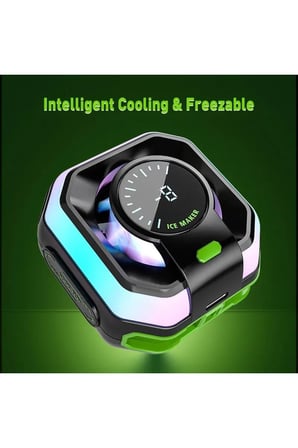 HK-5 Pro Manyetik/Çıkarılabilir Tutacaklı Akıllı Telefon Soğutucu Oyun İçin Eğlenceli, iOS/Android