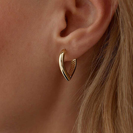 Füzyon Deev Kalp Küpe