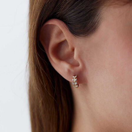 Taşlı Başak Küpe