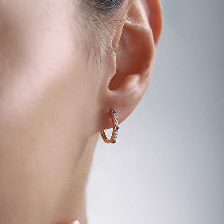 Su Yolu Blue Point Küpe