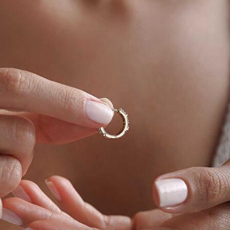 Su Yolu Green Point Küpe