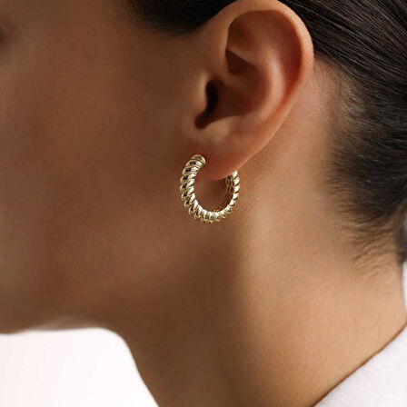 Sarmal Füzyon Küpe