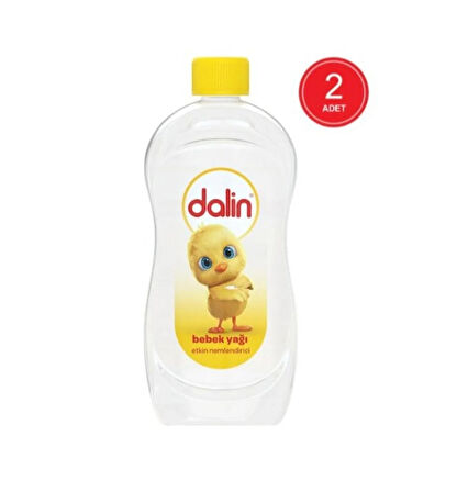 Dalin Etkin Nemlendirici Bebek Yağı 2 x 500 ML