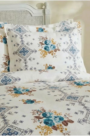 Çift Kişilik Pike/Yatak Örtüsü Takımı 3 Parça