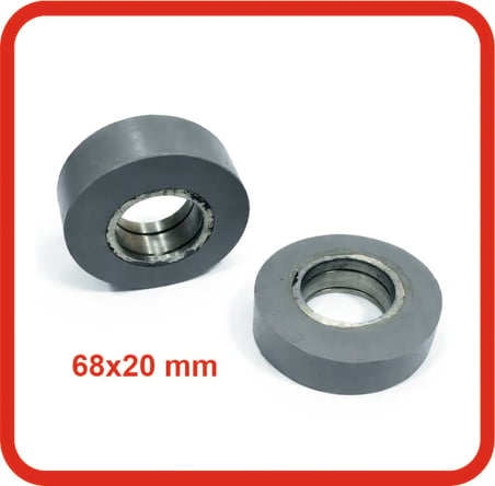 Kenar Bantlama Makinası Üst Baskı Tekeri 68X20MM