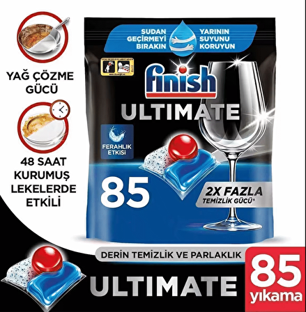 Finish Ultimate Bulaşık Makinesi Tableti 85'li 