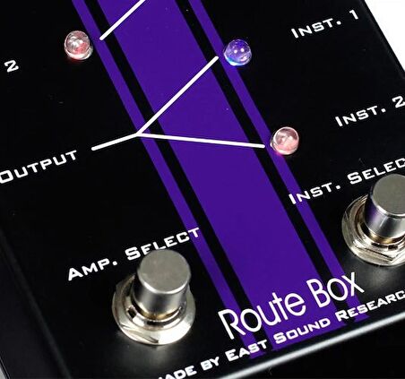 Carl Martin Route Box ABY Gitar Pedalı