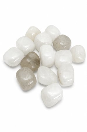 Kristal Kuvars Doğal Taş 2x2 cm – Ortalama 15 Gram Doğal Kuvars Taşı – Dekoratif ve Enerji Taşı - 3 Adet
