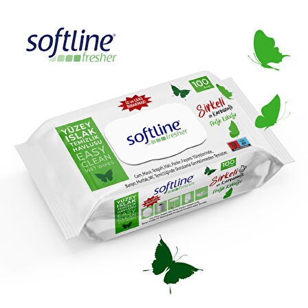 SOFTLİNE FRESH YÜZEY 100 YAPRAK