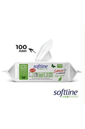 SOFTLİNE FRESH YÜZEY 100 YAPRAK