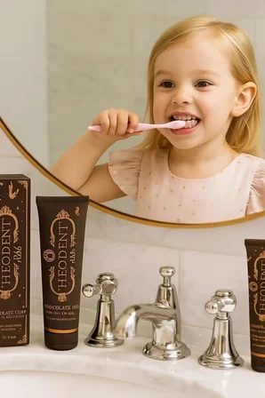 Theodent Chocolate Çocuk Vegan Florürsüz Diş Macunu 96 
