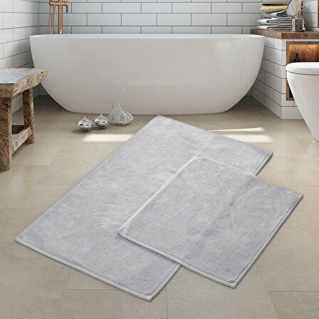 Alanur Home Pamuklu 2 Li Banyo Paspası