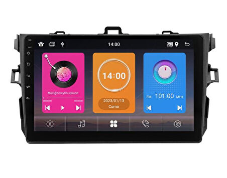 Toyota Corolla Android Multimedya Sistemi (2008-2012) for-x 2/32