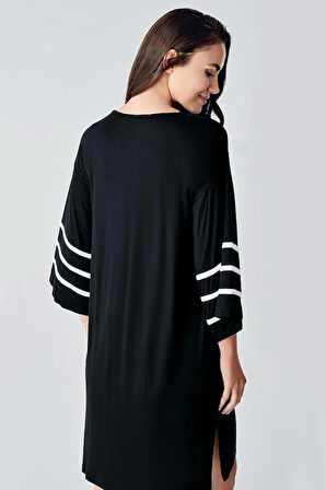 ARTIŞ 21111 Kadın ŞERİTLİ GECELİK